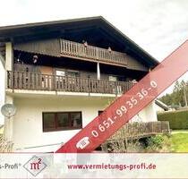 Traumhaft gelegene 3-Zimmer-Wohnung in Zerf mit Balkon und Gartenmitbenutzung