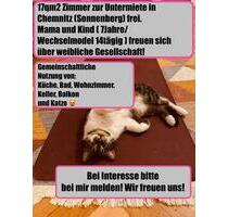 17,75qm WG Zimmer Sonnenberg Chemnitz Gellertstraße