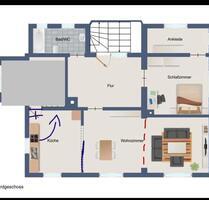 Schöne Erdgeschosswohnung mit Garten & Garage - Leun