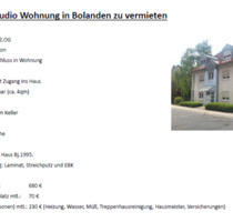 Wohnung Bolanden 78qm inkl. Garage + Stellplatz, Garten