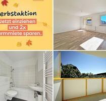 2 Warmmieten geschenkt*: Balkonwohnung mit Aussicht, Spielplatz und Einkaufsmöglichkeiten vor Ort - Freiberg