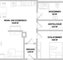 2-Zimmer Dachgeschosswohnung 61 m² Erstvermietung ab 01.12.2025 - Waldkirchen