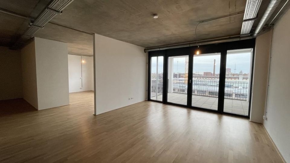 Moderne 1-Zimmer-Loft-Wohnung! Erstbezug im Neubau: Tabakquartier Bremen