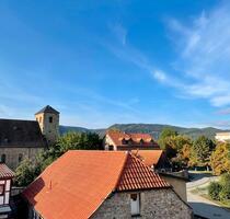Gemütlich 3-Zimmerwohnung mit wunderschönem Blick, Klimaanlage und Stellplatz - Thale