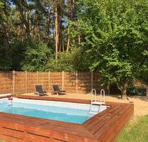 180m² Haus 3 Z. EBK + 1.600m² Garten Wohnung Keller Garage Pool - Hanstedt