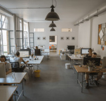 Büroplätze im kreativen Loft in Kreuzberg 36 zu vermieten - Berlin Friedrichshain-Kreuzberg