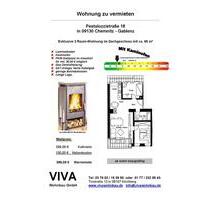 schöne 3 Raum-Wohnung mit Kaminofen & Stpl. im Innenhof Gemarkung Gablenz - Chemnitz Hilbersdorf