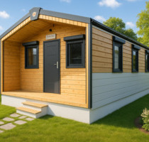 Vollmöbliertes und isoliertes Tinyhaus Tinyhouse Fertighaus Wohnhaus ca. 30m² - Amberg