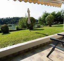 2-Zimmer-Wohnung mit herrlichem Rheinblick u. Gartenanteil - Bad Säckingen