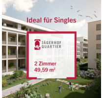 Ideal für Singles: 2-Zimmer-Wohnung mit Balkon - Ludwigsburg