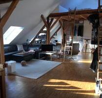 Voll möblierte loftartige DG-Wohnung - Erfurt Johannesplatz