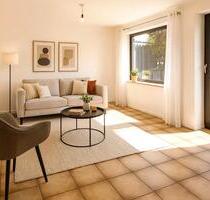 Erdgeschosswohnung + Gartenanteil + Fußbodenheizung + Sackgasse - Feuchtwangen