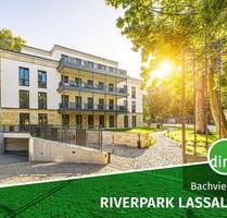 Exklusiver Wohntraum am Park mit Einbauküche, Süd-Balkon, Kamin, HWR, Tiefgarage u.v.m. - Leipzig