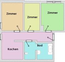 3-Zimmerwohnung mit EBK in Hörlitz - Senftenberg