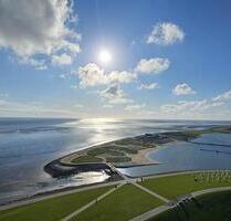 Ferienwohnung Lotsenbude in Büsum mit Meerblick