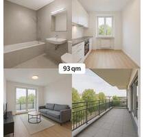Moderne sanierte Wohnung mit Balkon, Parkplatz und Grundstück - Eppelborn
