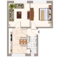 Gemütliche 2-Zimmer-Wohnung mit Tageslichtbad – Bezugsfrei ab September 2025! - Mönchengladbach Süd