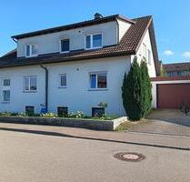 Nufringen ruhige 4-Zi-Wohnung + Garten + Garage