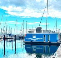 Hausboot Yara Urlaub auf der Ostsee in Heiligenhafen Sommer 2024