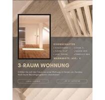 Lichtdurchflutete 3-Raum Wohnung im Herzen von Zwickau