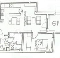 Exklusive 2-Zimmer-Wohnung Toplage Darmstadt Teilmöbiliert - Wiesbaden Dotzheim