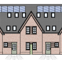 Vörden: Reihenhaus zu vermieten ab 1.280€ (Erstbezug) - Neuenkirchen-Vörden