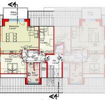 Neubauwohnung (90 qm) in Melle-Gesmold inkl. Stellplatz und EBK