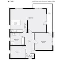 Schöne helle 3-Zi.-Wohnung mit EBK & Balkon - Nordendorf