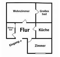 2 Zimmer Wohnung nähe Hbf - 420,00 EUR Kaltmiete, ca.  45,00 m² in Braunschweig (PLZ: 38118) Westliches Ringgebiet