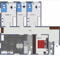 4 WG-Zimmer in frisch renovierter Altbauwohnung in Ludwigsburg