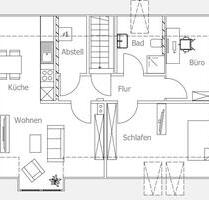 Moderne Dachgeschosswohnung in Düdenbüttel! - Himmelpforten