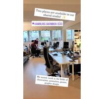 Co-Working Platz im Design & Kreativstudio – Hamburg Barmbek