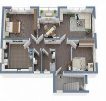 Maisonette Eigentumswohnung 7 Zimmer, Balkon, Bad, Stellplatz - Kehl