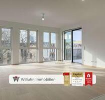 Wohntraum im Zentrum: Offenes Wohnkonzept und 2 Balkone | Aufzug | Parkettboden - Leipzig Mitte