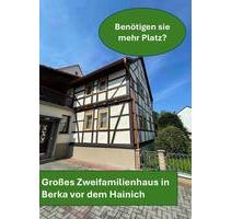 Großes Zweifamilienhaus in Berka vor dem Hainich
