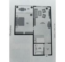 2 Zimmer Wohnung ab 01.10. mit schönem Blick auf Taunus - Liederbach am Taunus