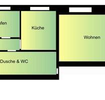 2-Raum- Mansarde - 225,00 EUR Kaltmiete, in Gößnitz (PLZ: 04639)