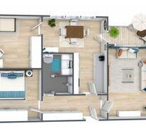 3-Zimmer-Wohnung kernsaniert – nur Feinschliff nötig! - Düsseldorf Stadtbezirk 10