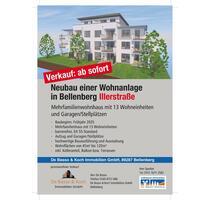 Neubauwohnungen - 288.500,00 EUR Kaufpreis, in Bellenberg (PLZ: 89287)