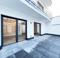 Modern. Neuwertig. Zentral. 2-Zimmer-Erdgeschosswohnung mit Terrasse & Fußbodenheizung im Herzen von Euskirchen