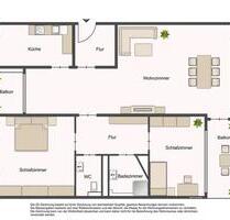 Attraktive 3-Zimmer-Wohnung mit idealem Grundriss in Nähe des S-B - Stade Altländer Viertel