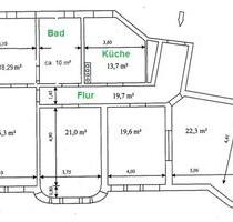 große 5 Raum Wohnung in Spremberg Zentrum