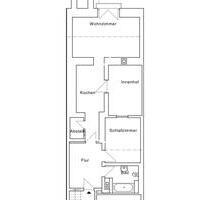 Schöne große 2-Zimmer Wohnung in Eisfeld mit Terrasse und Garten