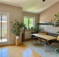 3,5-Zimmer Galeriewohnung in Isarnähe, Süd-Balkon, 2x TG-Stellpl. - Bad Tölz