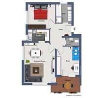 Perfekt geschnittene 3 Zimmer Wohnung in Mögglingen