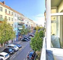 Charmantes Kiezpartment im Altbau mit Balkon, Wintergarten, Stuck - Berlin Friedrichshain-Kreuzberg