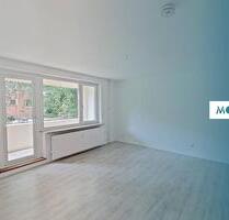 Wohlfühl-Zuhause: Helle 2-Zimmer-Wohnung mit Balkon und Badewanne - Leer (Ostfriesland)