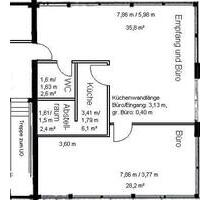 Büroräume in NES zu vermieten - 980,00 EUR Kaltmiete, in Bad Neustadt an der Saale (PLZ: 97616)