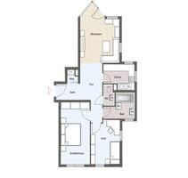 Möblierte 3-Zimmer-Wohnung mit Terrasse in Dresden-Plauen ab 01.9