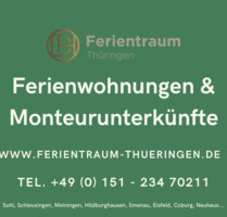 Ferienwohnungen, Monteurunterkünfte in Hildburghausen, Eisfeld...
